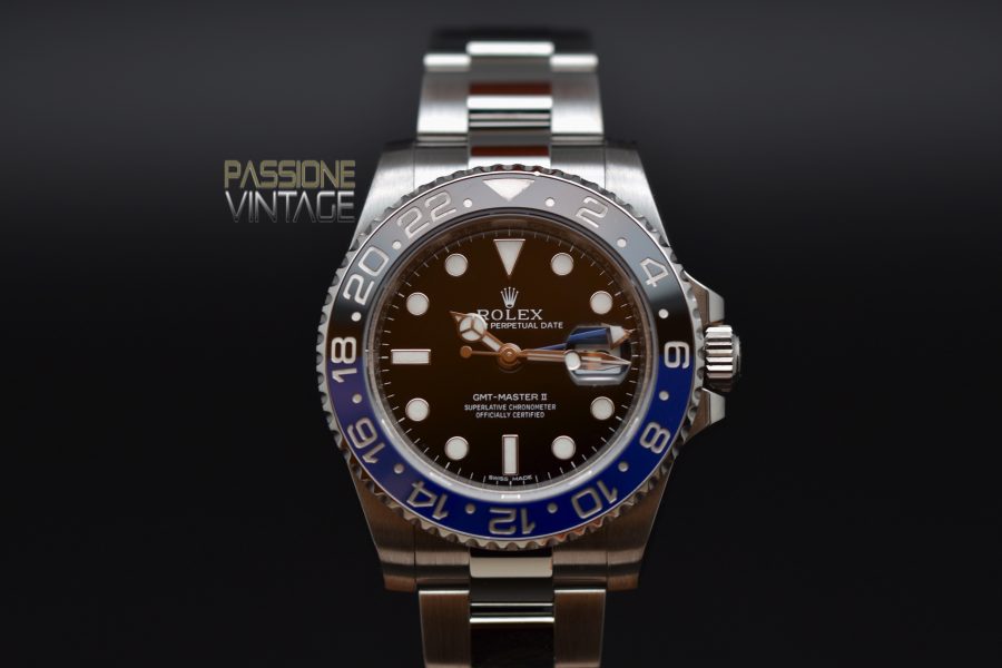 Rolex, GMT Master II, 116710BLNR, automatic, full set, second hand Rolex, Passione Vintage Catania