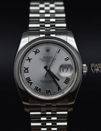 Rolex, Oyster Perpetual, Datejust, 36, 116200, full set, passione vintage catania