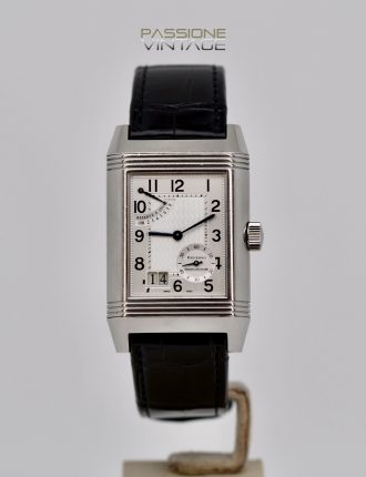 Jaeger Le Coultre, Reverso, full set, grande date, 8 days, passione vintage catania