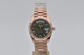 Rolex, Day Date 40, everose, green, new, 228235, passione vintage catania
