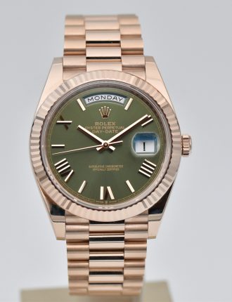 Rolex, Day Date 40, 228235, green, Passione Vintage Catania,