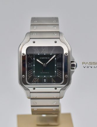 Cartier, santos, large, wssa0062, passione vintage catania