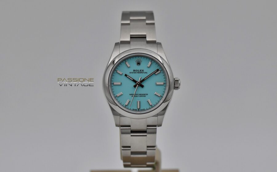 Rolex, Oyster Perpetual 31, Tiffany, 277200, Passione Vintage Catania