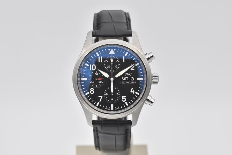 IWC, Pilot, Chronograph, IW377709, Passione Vintage Catania