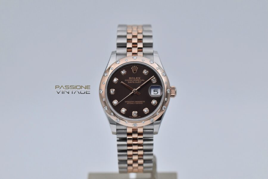 Rolex, Datejust 31, 278341RBR, chocolate, Passione Vintage Catania,