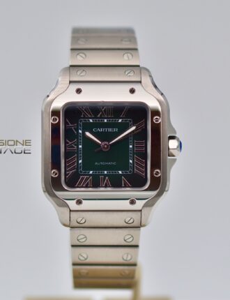 Cartier, Santos, de Cartier, WSSA0061, Green, Passione Vintage Catania